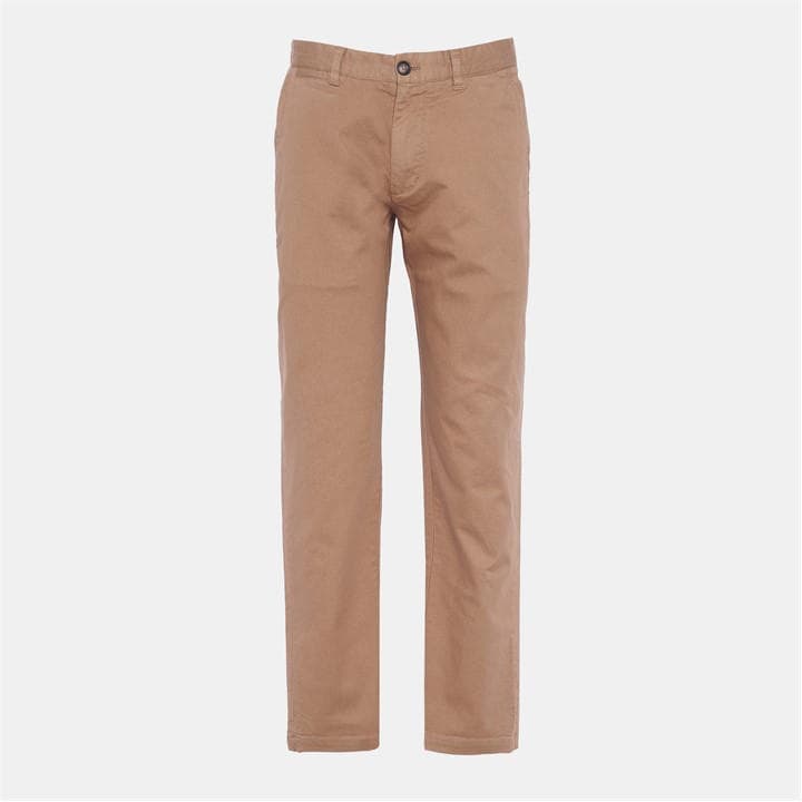 Barbour Men's Beige Washed Stretch Tailored Trousers in Size 32 R, Sports Direct