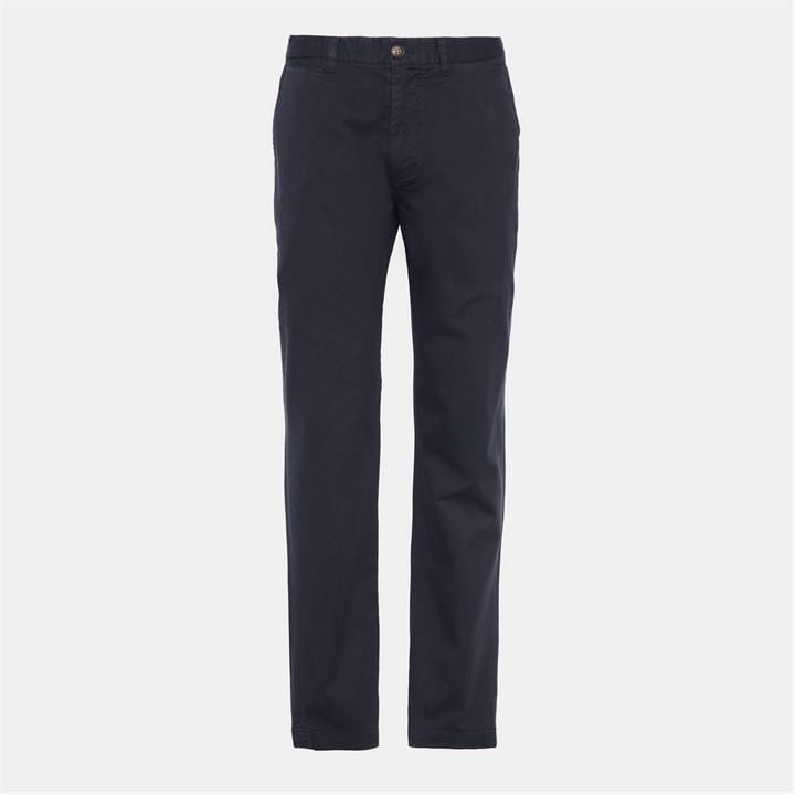 Barbour Men's Blue Washed Stretch Tailored Trousers in Size 36 R, Sports Direct