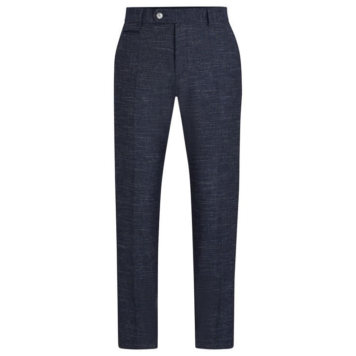 Boss Men's Blue H Genius Slim Fit Trousers in Size XL, Sports Direct
