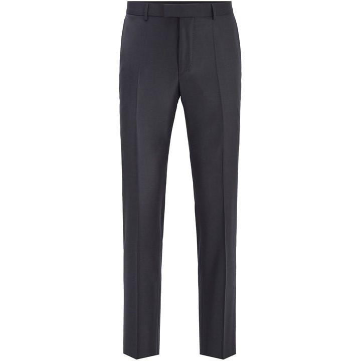 Boss Men's Grey Slim Fit Trousers in Size 38 R, Sports Direct