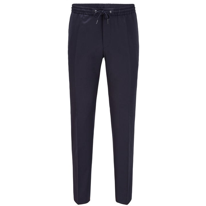 Boss Men's Blue Banks Slim Fit Trousers in Size 38 R, Sports Direct