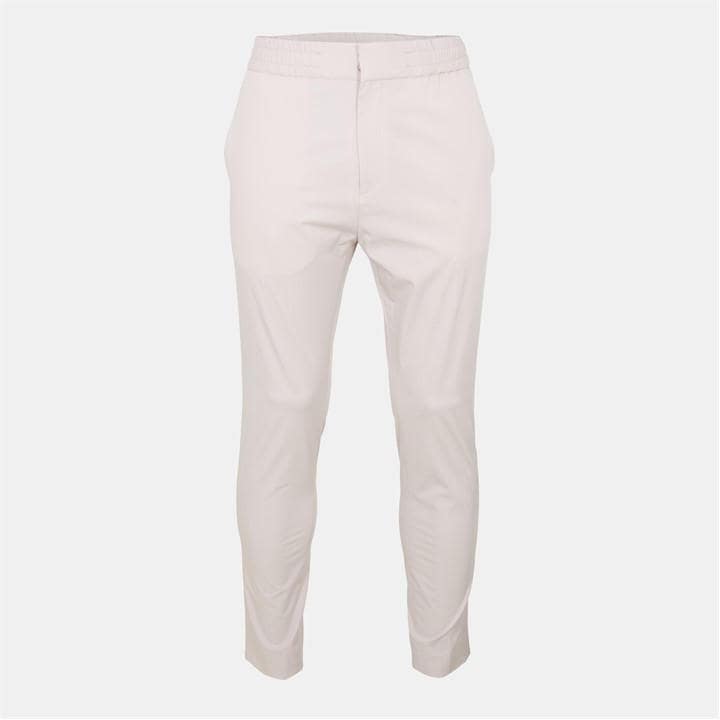 Hugo Men's Beige Slim Fit Trousers in Size 34 R, Sports Direct