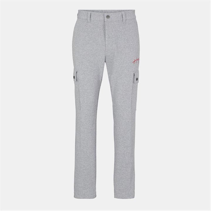 Hugo Men's Grey Slim Fit Trousers in Size XL, Sports Direct