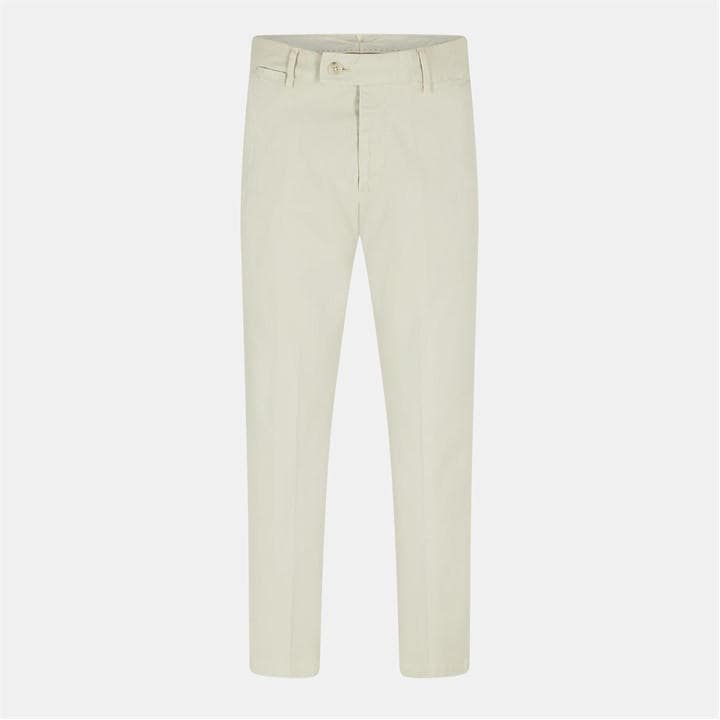 Boss Men's Beige L Geel D F Slim Fit Trousers in Size 36 R, Sports Direct