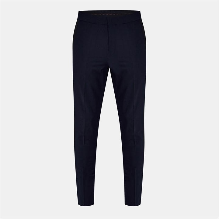 Hugo Men's Blue Hetons Trousers in Size 38 R, Sports Direct