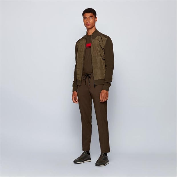 Open Green - Hugo - Men's Slim Fit Trouser