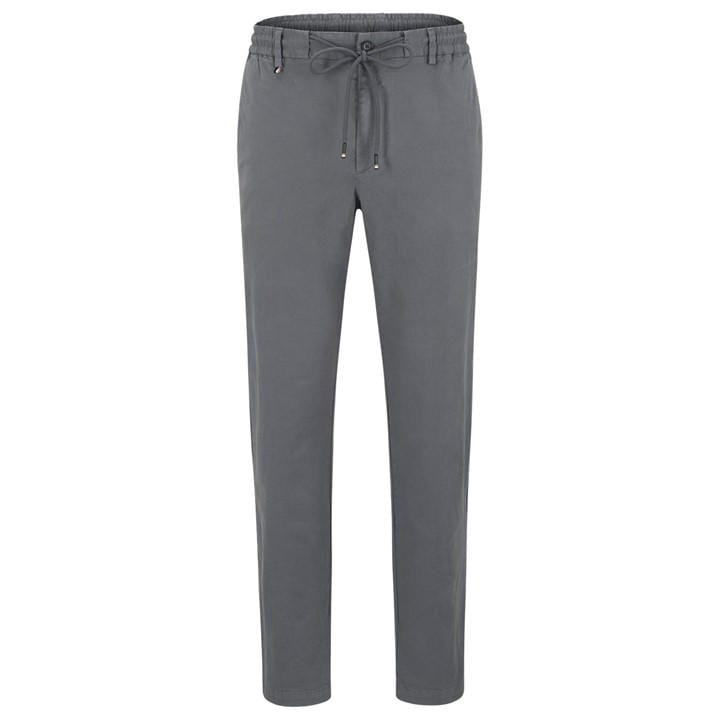 Boss Men's Grey Kane Slim-Fit Tapered Trousers in Size 2XL, Sports Direct