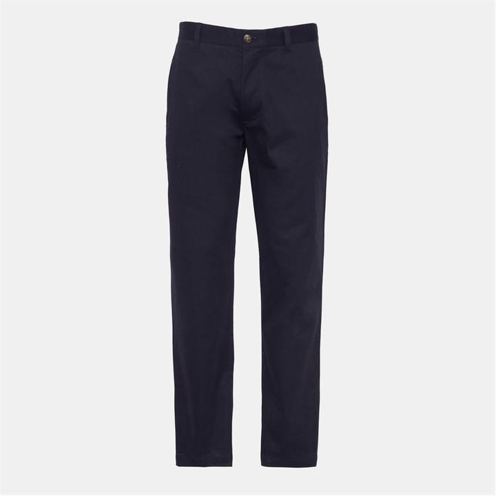 Barbour Men's Blue Sueded Sateen Slim Trousers in Size 34 R, Sports Direct