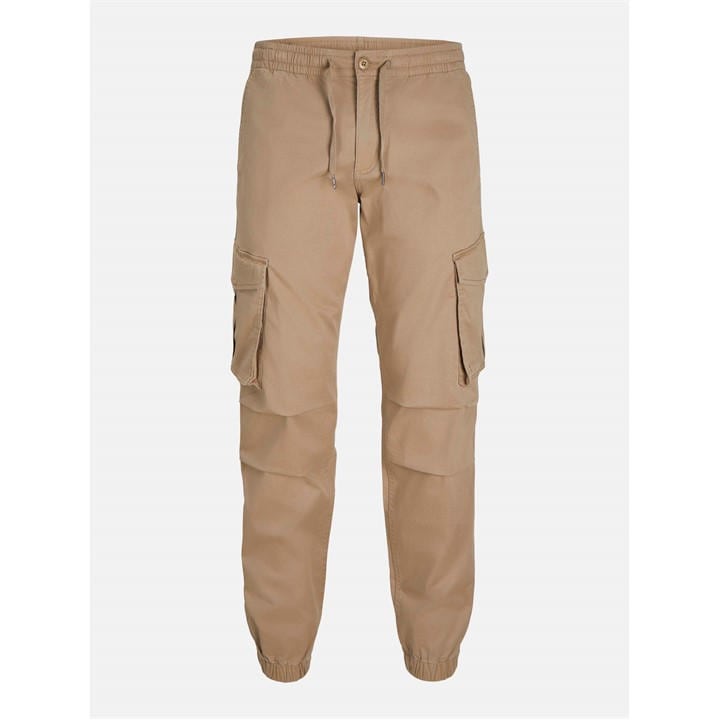 Jack And Jones Men's Beige Noah Cargo Trouser in Size L, Sports Direct