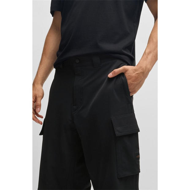 Черно 001 - Boss - Men's Skaty Relaxed Fit Cargo Trousers
