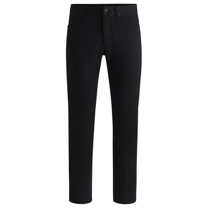 Boss Men's Black Slim Fit Trousers in Size 30 R, Sports Direct