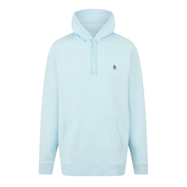 Original Penguin Men' Blue Logo Hoodie in Size S, Sports Direct