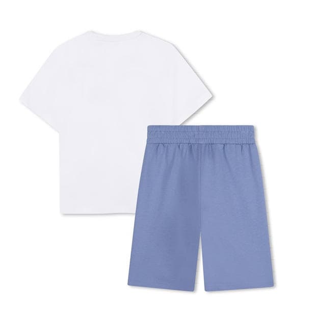 White - Boss - Kids  T-Shirt Set