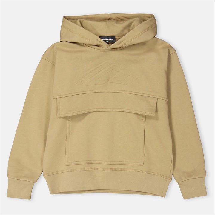 Dsquared2 Boys Beige Icons Hoodie  in Size 11 - 12 Years, Sports Direct