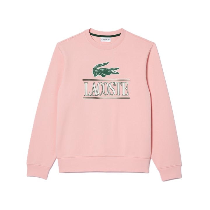 Lacoste  Pink Crocodile Sweatshirt in Size XS, Sports Direct