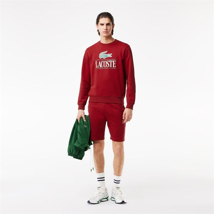Lacoste  Red Crocodile Sweatshirt in Size XS, Sports Direct