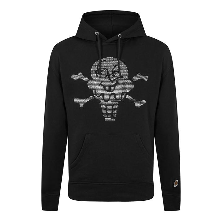 Icecream Men's Black Cone Gems Hoodie in Size M, Sports Direct