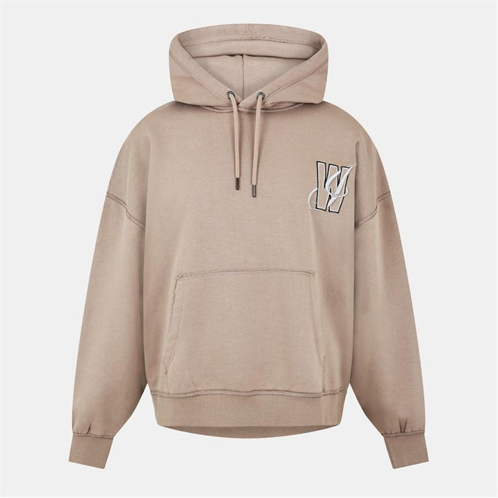 Jack Wills Men' Beige Jw Drawstring Kangaroo Pocket Hoodie in Size S, Sports Direct