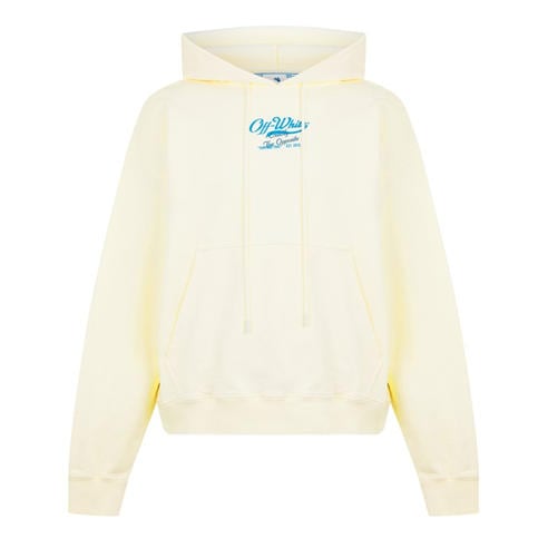 OFF WHITE - Men's  Script Hoodie Logo Hoodie
