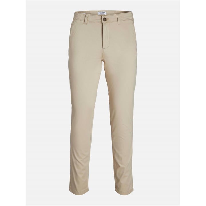 Jack And Jones Men's Beige Marco Bowie Chinos in Size 32 R, Sports Direct