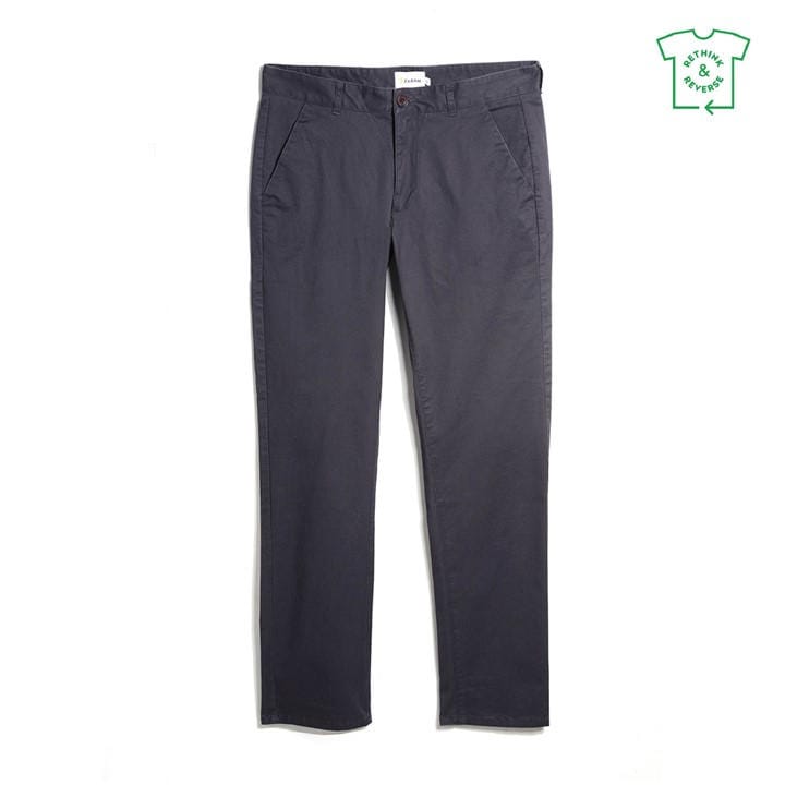 Farah Men's Grey Elm Slim Chinos in Size 28 R, Sports Direct