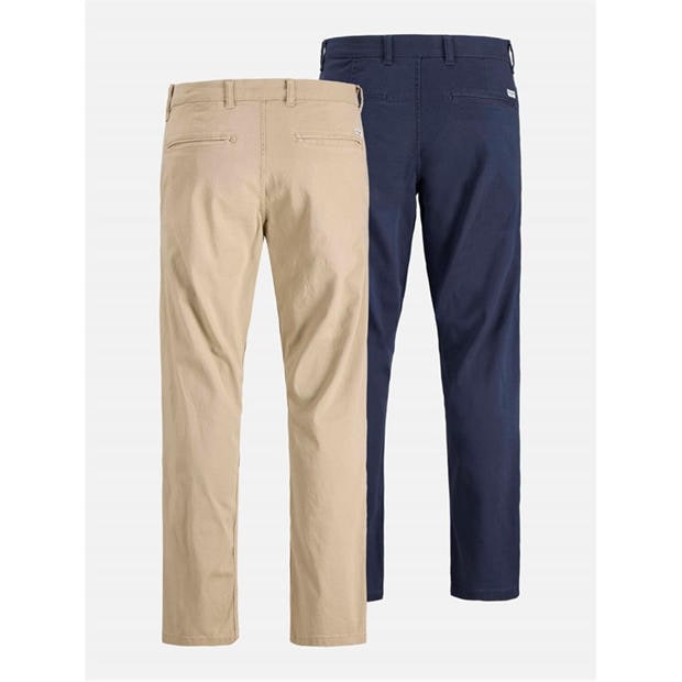 Crockery - Jack and Jones - Men's Kane Dave 2 Pack Chinos