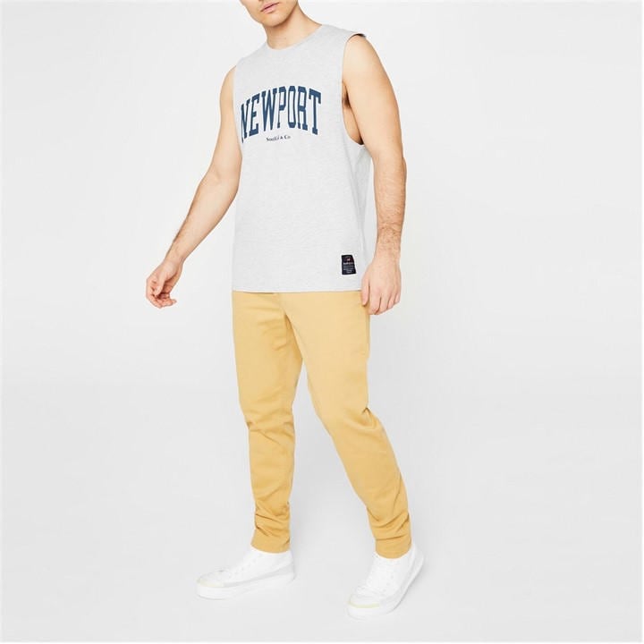 Soulcal Men's Beige Chinos in Size 36 L, Sports Direct