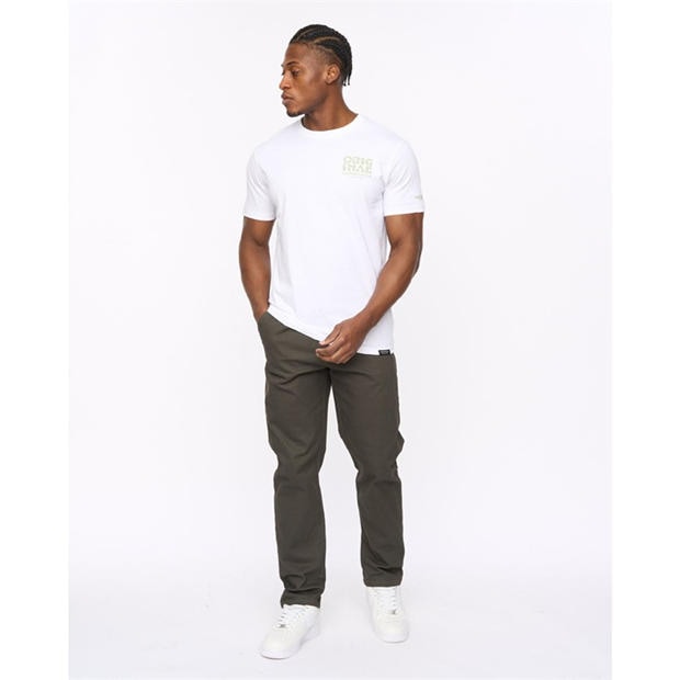 Green - Crosshatch - CH Roysden Chino Trs Sn64