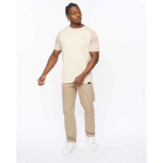 Cream - Crosshatch - CH Roysden Chino Trs Sn64