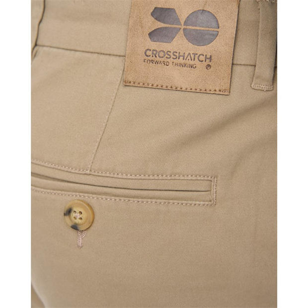 Cream - Crosshatch - CH Roysden Chino Trs Sn64