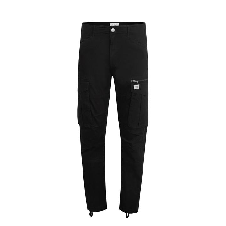 Firetrap Men's Black Cargo Trouser in Size 28 R, Sports Direct