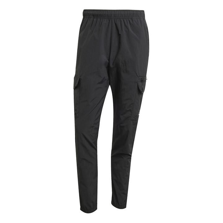 Adidas Originals Men's Black Woven Cargo Trousers in Size XS, Sports Direct