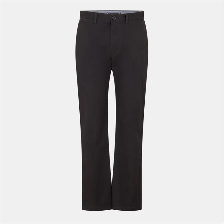 Tommy Hilfiger Men's Black Denton Chinos in Size 32 R, Sports Direct