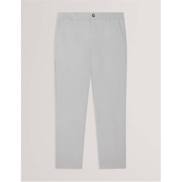 Světle šedá - Ted Baker - Men's Slim Fit Chinos