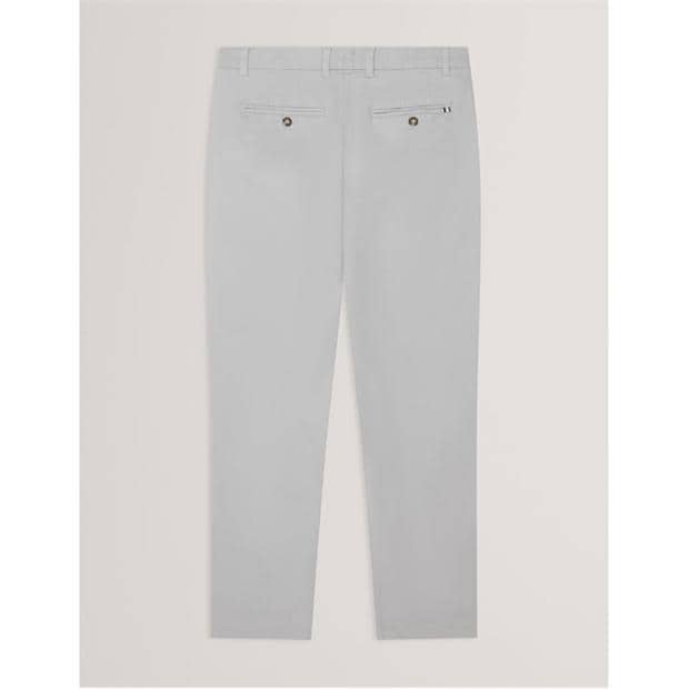 Světle šedá - Ted Baker - Men's Slim Fit Chinos