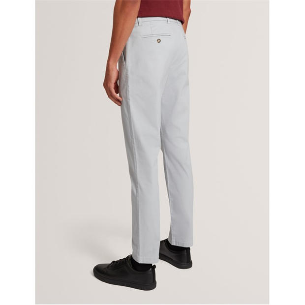 Světle šedá - Ted Baker - Men's Slim Fit Chinos