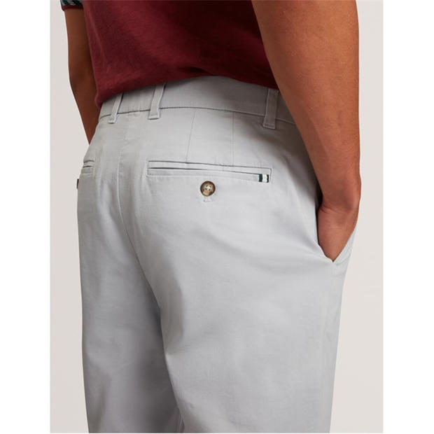 Světle šedá - Ted Baker - Men's Slim Fit Chinos