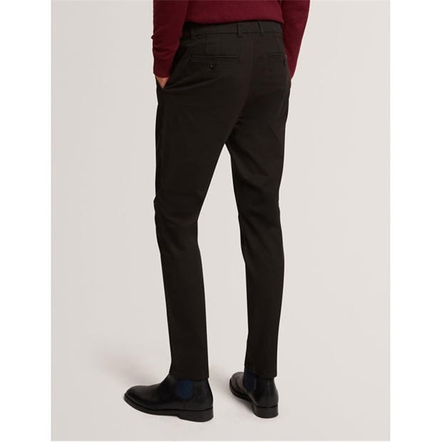 Black - Ted Baker - Men's Slim Fit Chinos