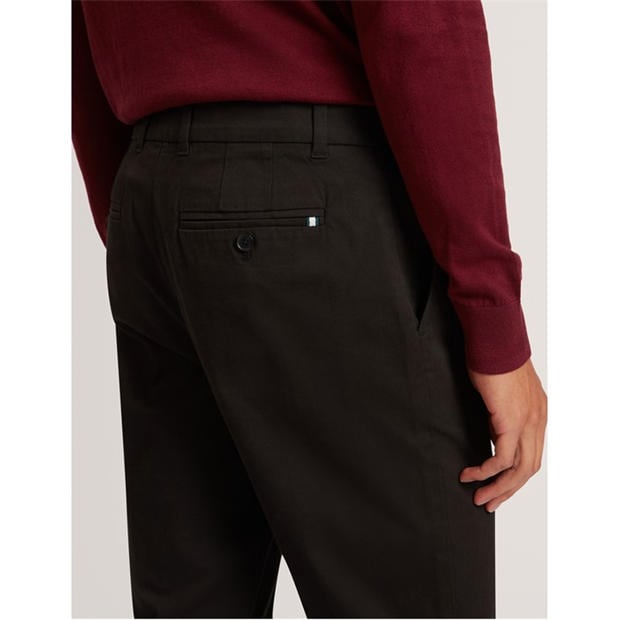 Black - Ted Baker - Men's Slim Fit Chinos