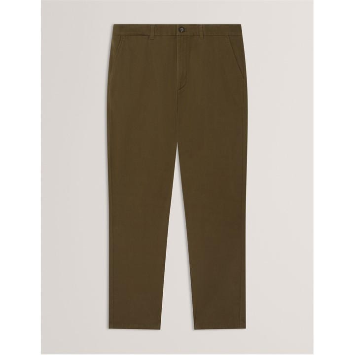 Ted Baker Men's Green Slim Fit Chinos in Size M, Sports Direct