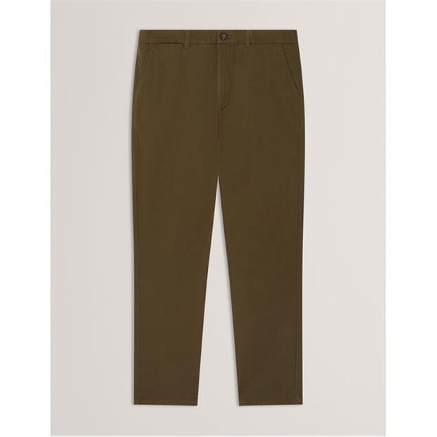 Khaki - Ted Baker - Men's Slim Fit Chinos
