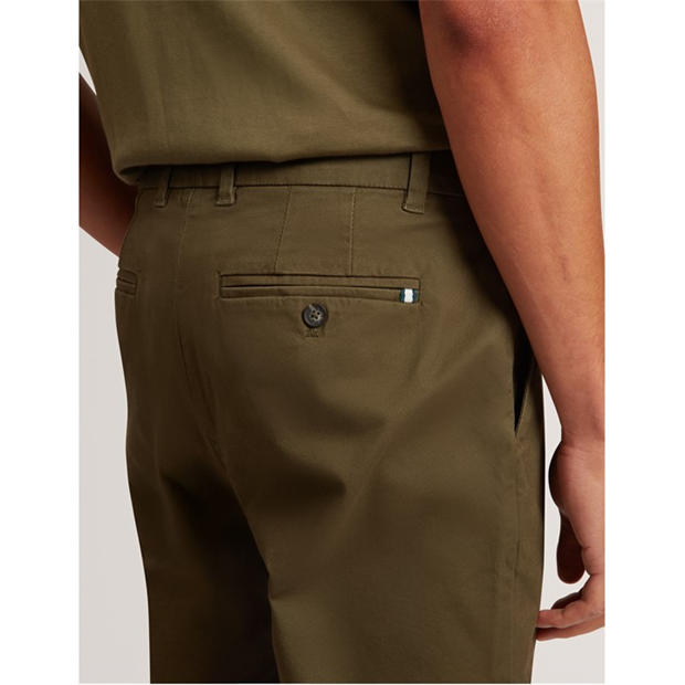 Khaki - Ted Baker - Men's Slim Fit Chinos