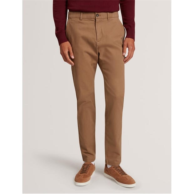 Hnědá - Ted Baker - Men's Slim Fit Chinos