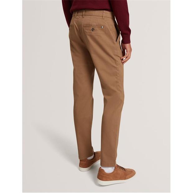Hnědá - Ted Baker - Men's Slim Fit Chinos