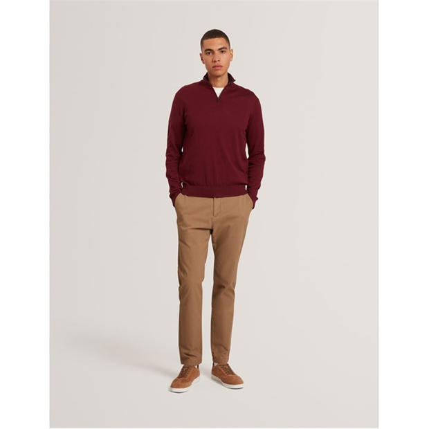 Hnědá - Ted Baker - Men's Slim Fit Chinos