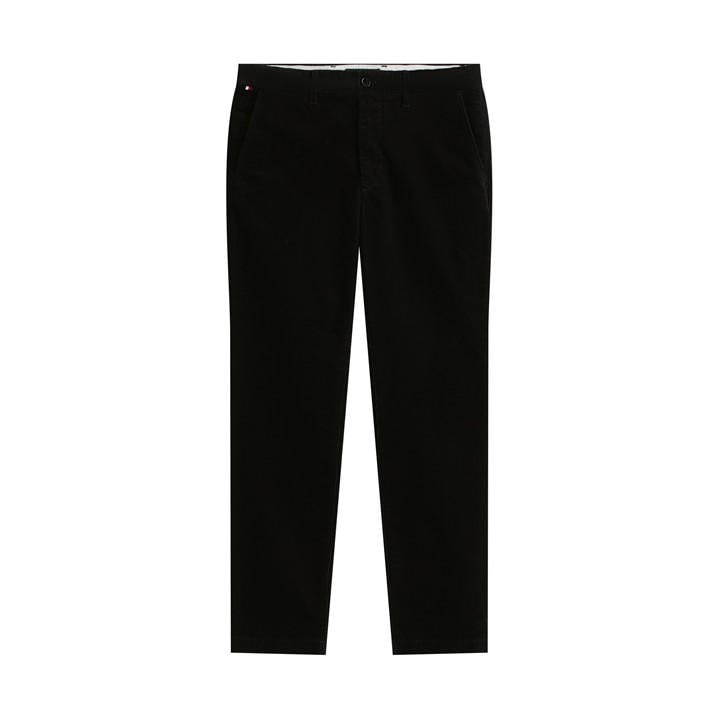 Tommy Hilfiger Men's Black Denton Cord Chinos in Size 32 R, Sports Direct