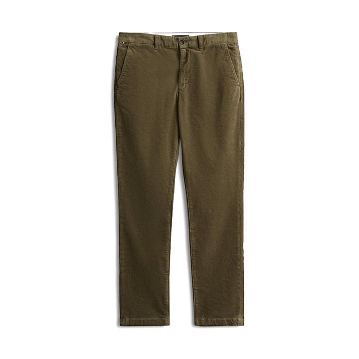 Tommy Hilfiger Men's Green Denton Cord Chinos in Size 36 R, Sports Direct