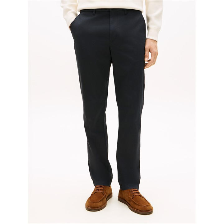 Tommy Hilfiger Men's Blue Tommy Denton Straight Leg Chinos in Size 36 R, Sports Direct