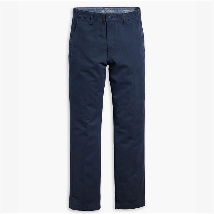 Levis Men's Blue Authentic Straight Washed Chinos in Size 30 L, Sports Direct