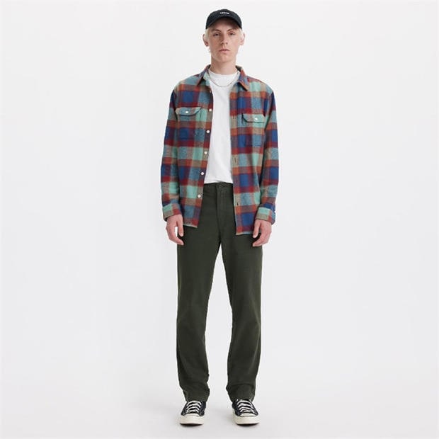 Pirate Black - Levis - Men's Authentic Straight Washed Chinos